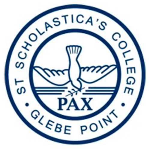 School logo St Scholastica's College